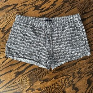 Gap Black & White Patterned Shorts
